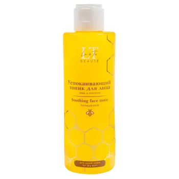 Успокаивающий тоник для лица мед и молоко для сухой кожи La & Te BEAUTÉ