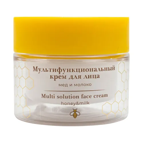 Мультифункциональный крем для лица мед и молоко для жирной кожи La & Te BEAUTÉ