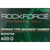 Молоток слесарный 400г.
