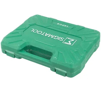 Набор головок глубоких 15пр.1/2'' (6-гр.)(8, 10,12-17,19,21,22,24,27,30,32мм), в пласт.кейсе