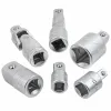 Набор адаптеров 6пр(3/8''(F)x1/2''(M),1/2''(F)x3/8''(M),1/2''(F)x3/4''(M),3/4''(F)x1/2''(M),удлинитель 125мм, кардан 1/2''),в ложементе