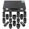 Набор головок ударных глубоких 3/4''16пр.(17,19,21,22,24,27,30,32-36,38,41,46,50) в кейсе