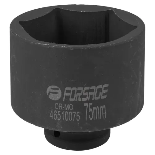 Головка ударная глубокая 75мм (6гр.), 3/4''