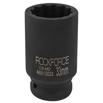 Головка ударная глубокая 33мм (12гр.), 3/4''