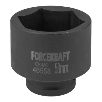 Головка ударная 58мм (6гр.), 3/4''