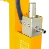 Домкрат подкатной пневмогидравлический в комплекте с удлинителями, 80/40/20т (h min 210мм, h max 620мм, 6 бар)