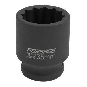 Головка ударная 35мм (12гр.), 3/4''
