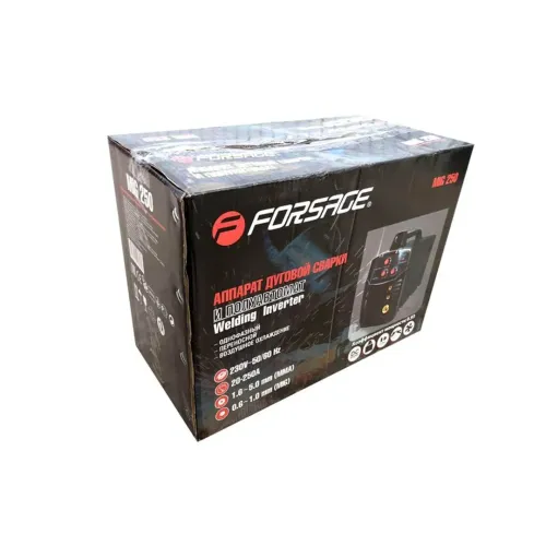 Сварочный аппарат Profi MIG, MMA(220V, 7.2кВт, 20-250А, электрод 1,6-5мм, проволока 0.6-1мм, к-т мощности 0.98, раб. цикл 60%, IP2IS)с аксессуарами