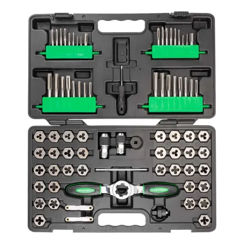 Набор метчиков и плашек 76пр.