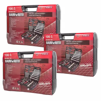 ( 3 K-T ) Набор инструментов 106пр. 1/4'' 1/2'' (6гр.)(5-32мм)