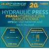 Пресс гидравлический напольный домкратного типа 20т(раб. высота: 0-640мм, раб. ширина: 410мм, ход штока: 125мм)