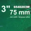 Тиски стальные поворотные с наковальней 3''-75мм