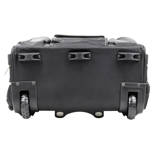Сумка для инструмента на колесиках с телескопической рукояткой (18 карманов, 460х410х295мм в слож.виде, max длина рукоятки 685мм)