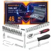 Набор инструмента 46пр. 1/4''(6-гран.)(4-14мм)
