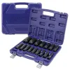 Набор головок ударных глубоких 16пр. 1/2'' (6-гр.)(10-19,21,22,24,27,30,32мм)в кейсе