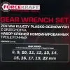 Набор ключей комбинированных трещоточных 12пр.