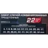 Набор ключей комбинированных трещоточных 22пр.