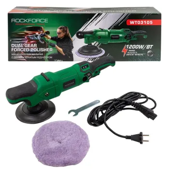 Машина полировальная электрическая (230V, 1200W, 500-2500об/мин, диаметр круга - 150мм)