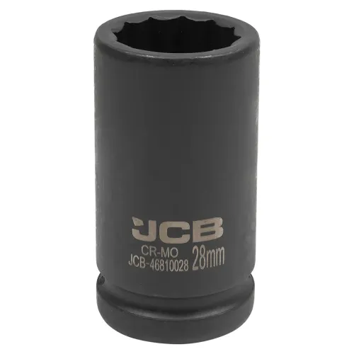 Головка ударная глубокая 28мм (12гр.), 3/4''