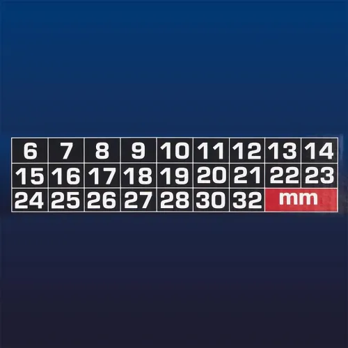 Набор ключей комбинированных 25+1пр.