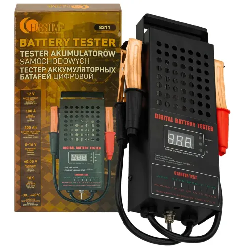 Тестер аккумуляторных батарей цифровой (12V, 100А)
