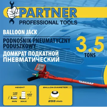 Домкрат подкатной пневматический 3,5т