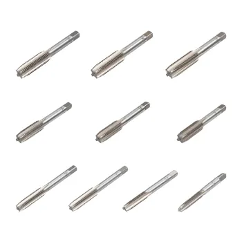 Набор метчиков метрический 10пр.(М6х1, М7х1, М8х1/1.25, М10х1/1.25/1.5, М12х1.25/1.5/1.75)