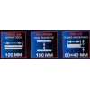 Тиски стальные поворотные с наковальней 4''-100мм