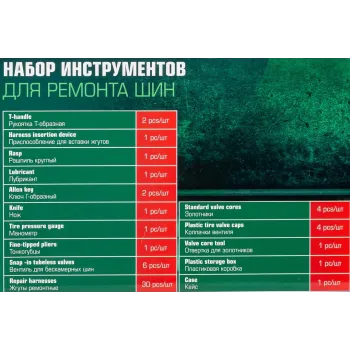 Набор для ремонта покрышек колес