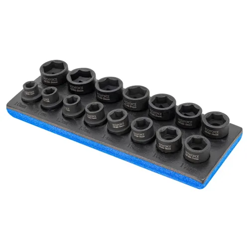 Набор головок ударных 15пр. 1/2''6гр