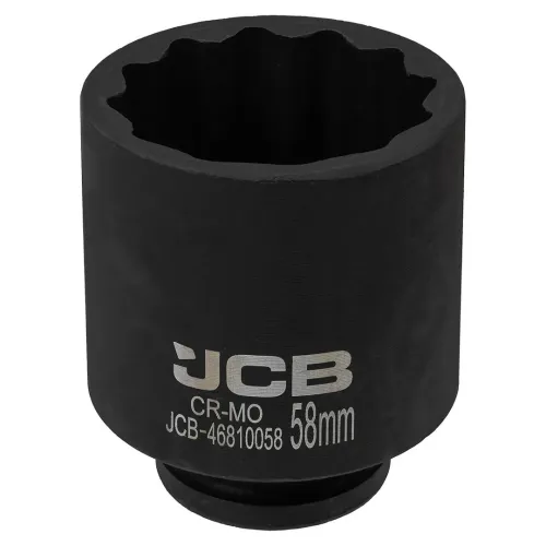 Головка ударная глубокая 58мм (12гр.), 3/4''