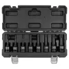 Набор головок-бит SPLINE ударных 8пр.,1/2''(M5, M6, M8, M10, M12, M14, M16, M18), в пласт.кейсе