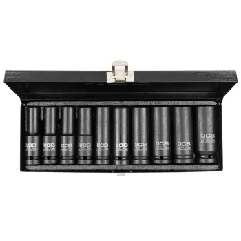 Набор головок ударных глубоких 10пр.,1/2''6гр.(10,12-15,17,19,21,22,24мм)