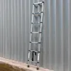 Лестница телескопическая алюм. бытовая 2.0м (7 ступ.)