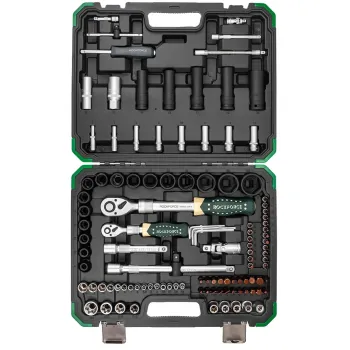 Набор инструментов 108+6пр. 1/4'', 1/2''(6гр.)