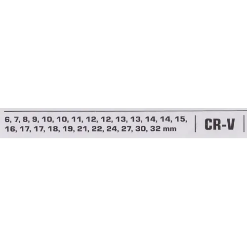 Набор ключей комбинированных 25пр.