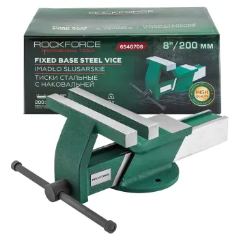 Тиски стальные с наковальней 8''-200мм