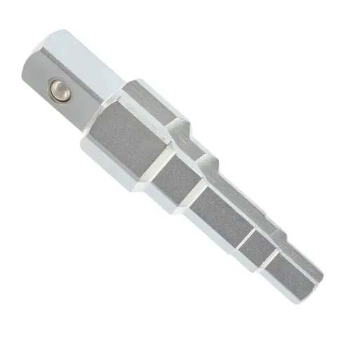 Насадка 1/2''5-ступенчатая 6гр. c внешним квадратом ( cтупени на 10, 13, 14, 17, 21 мм и 3/8'', 1/2'', 3/4'', 1'')
