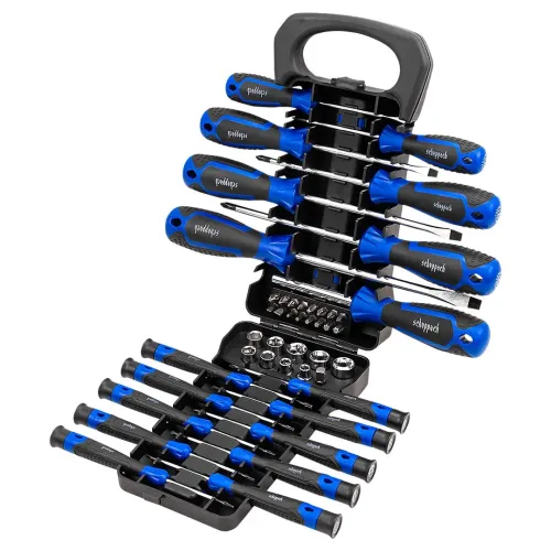 Отвертки в комплекте с битами, набор 44пр.