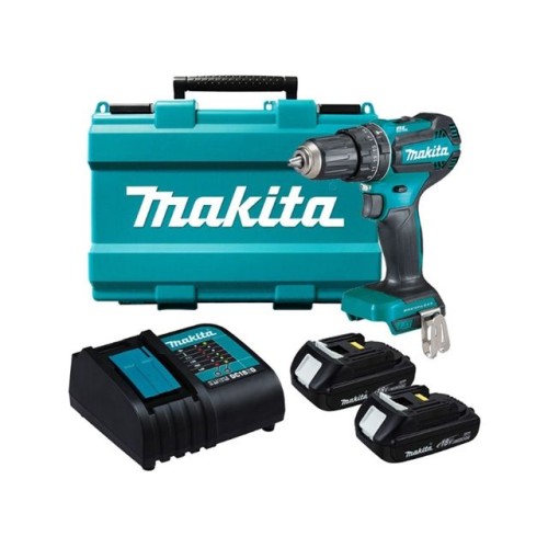 Аккум. ударная дрель-шуруповерт MAKITA LXT DHP 485 SYE