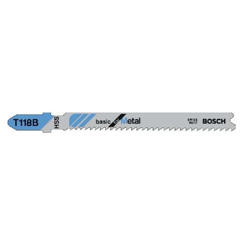Пилка лобз. по металлу T118B (1 шт.) BOSCH