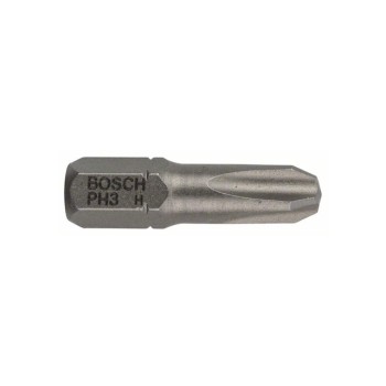 Насадка (бита) крестообразная PH3 25 мм BOSCH Extra Hart