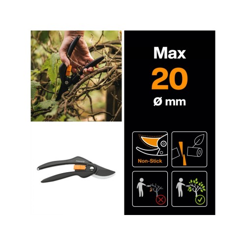 Секатор плоскостной FISKARS Single Step