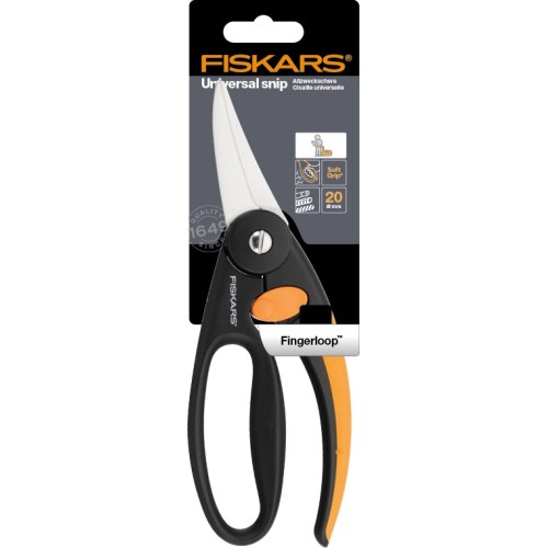 Ножницы универсальные Fingerloop с петлёй для пальцев FISKARS
