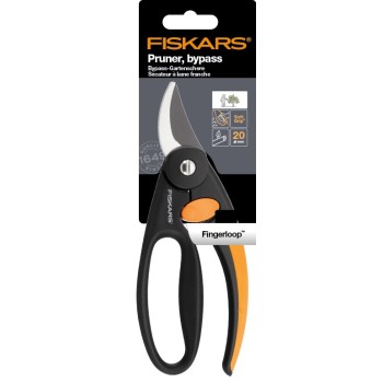 Секатор плоскостной с петлёй д/пальцев Fingerloop Fiskars