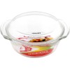 Кастрюля из жаропрочного стекла, 1.0 л, с крышкой, 206х179х85 мм, PERFECTO LINEA