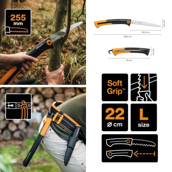 Пила садовая SW75 FISKARS Xtract