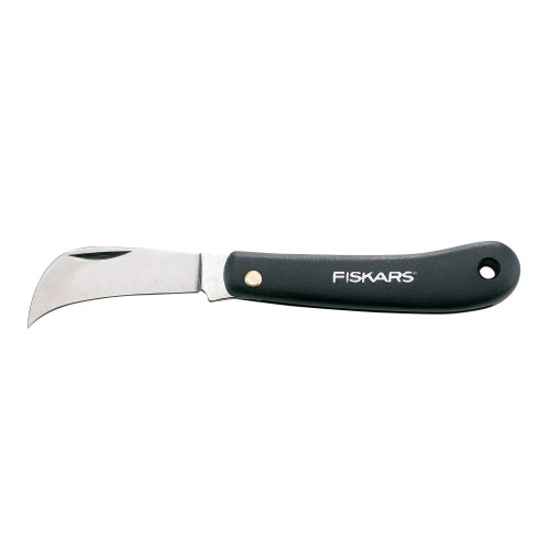 Нож садовый изогнутый для прививок FISKARS