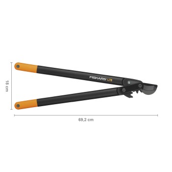 Сучкорез плоскостной L78 FISKARS PowerGear большой