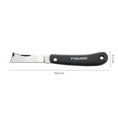 Нож садовый плоский для прививок FISKARS